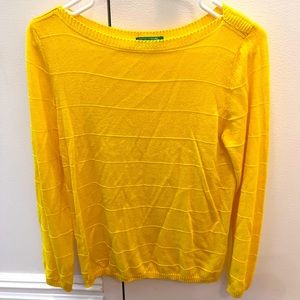 Benetton linen sweater